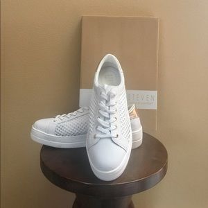 🆕 STEVEN Natural Comfort Leather See-Thru Mesh